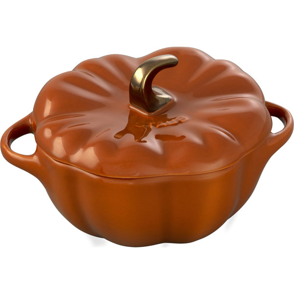 THE PROFICIENT INC. Ceramic 0.75Qt Petite Pumpkin, Oven